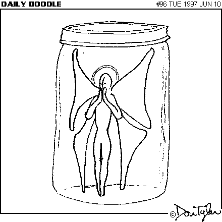 Angel in a jar