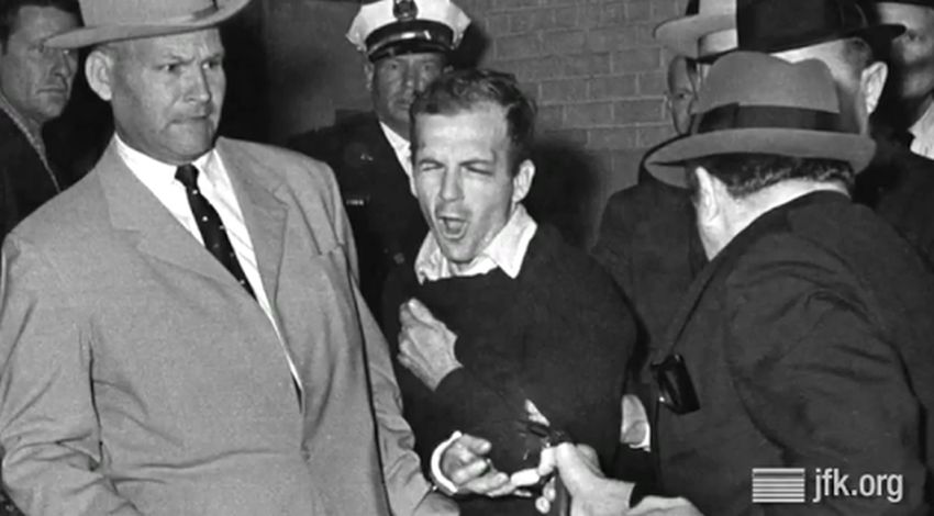Jack Ruby kills Lee Harvey Oswald
