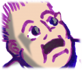 Startled scientist