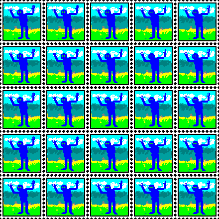 Postage Stamp Sheet