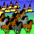 Horses and Teepees