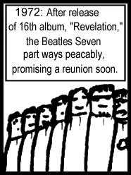 1972 Beatles Seven breakup