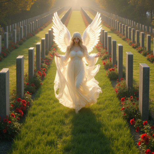 Angel in the Graveyard by Anna Puma