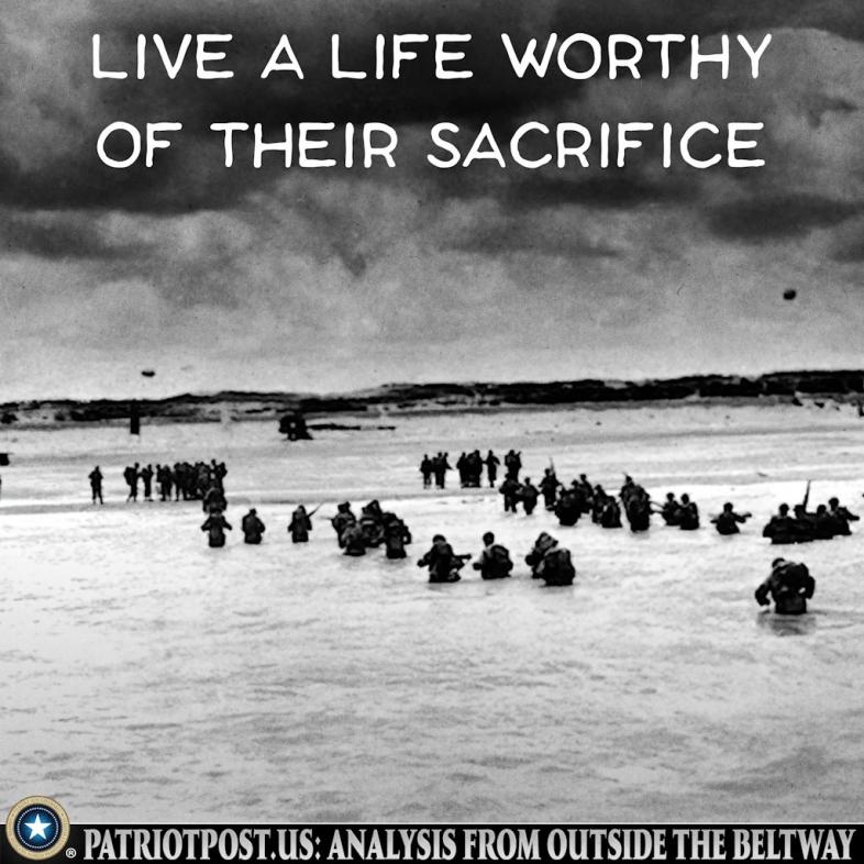 D-Day: Live a life worthy of their sacrifice