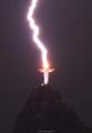 Rio Christ lightning strike