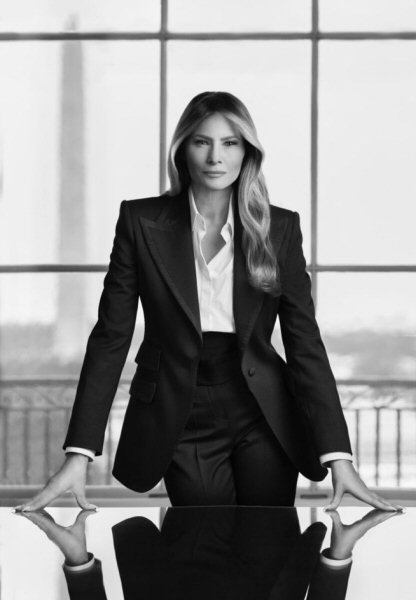 Melania Trump, official portrait 2025