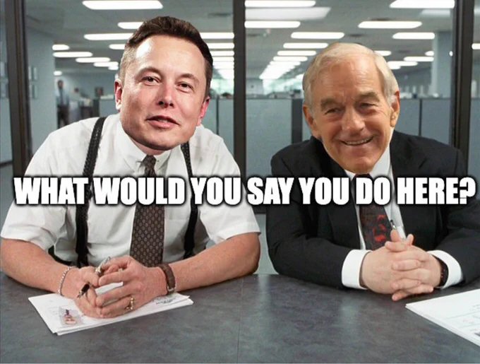 Musk & Paul as the 2 Bobs