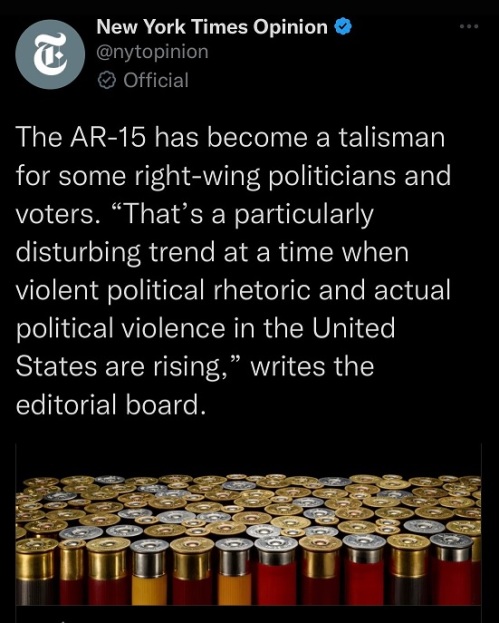 NYTimes doesn't know ammo