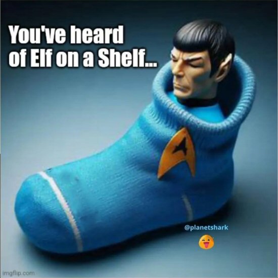 Spock in a Sock