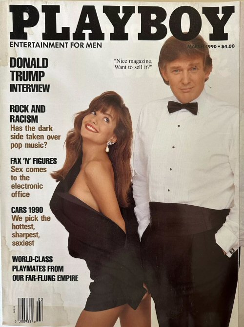 Trump Playboy cover, March 1990