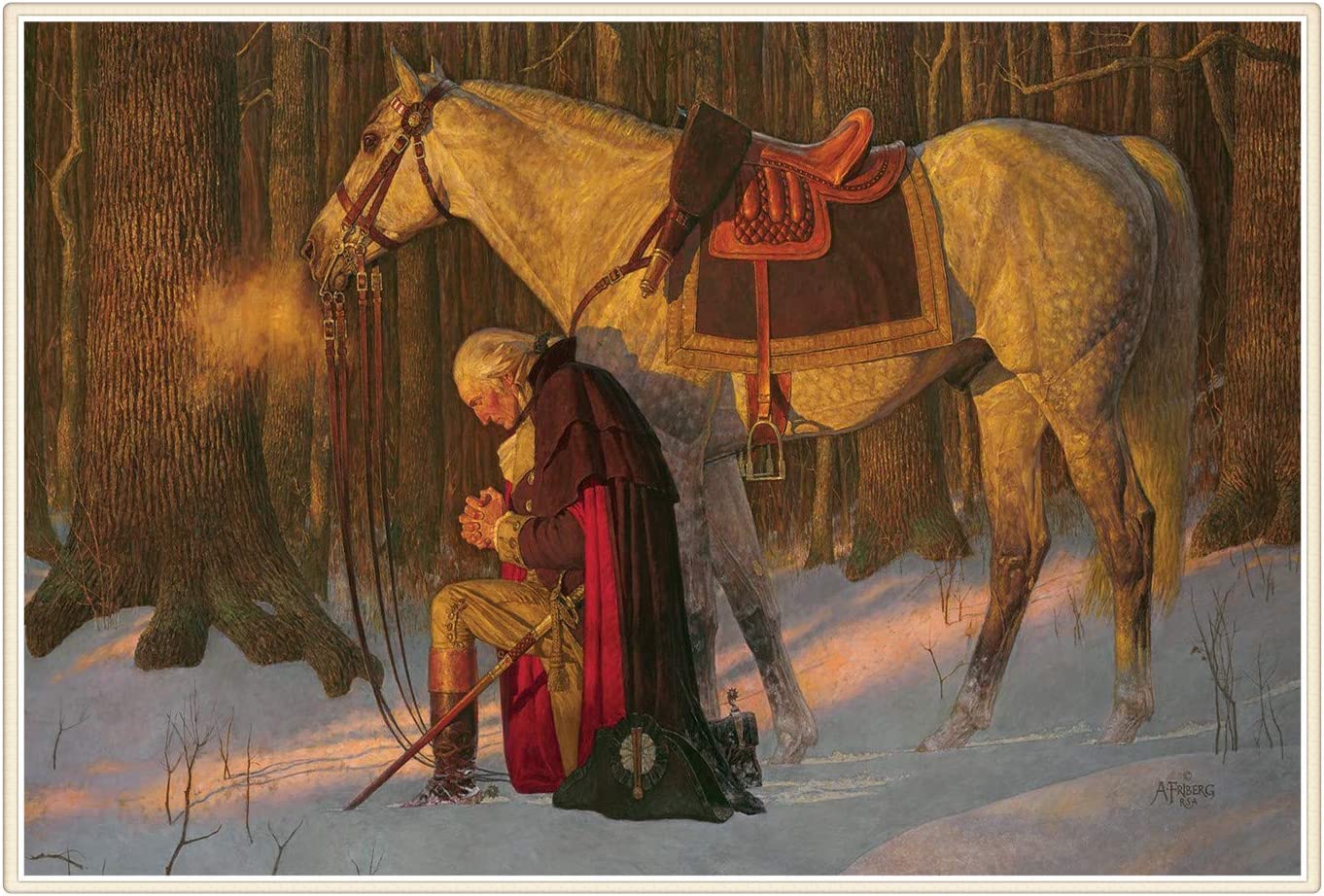 Washington praying