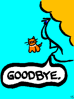 She: Goodbye.