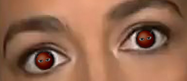 Cortez eyes, close-up