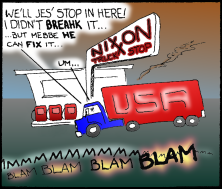 6. Lyndon says let Nixxon fixx it.