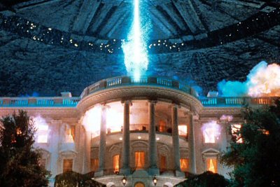 White House scene from Independence Day film