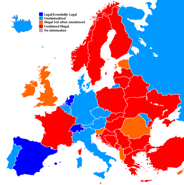 European Law Map