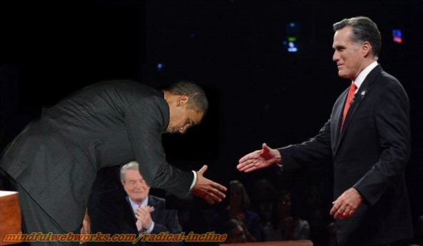 Obama bows to Romney