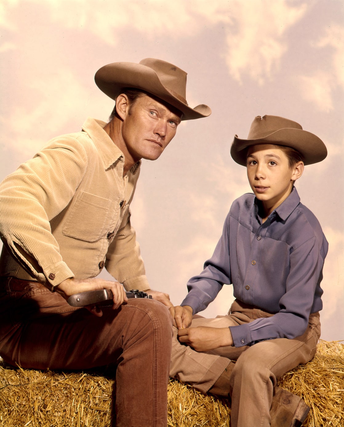 Rifleman - Chuck Conners and Johnny Crawford