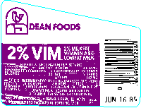 2% VIM label