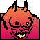 grinning demon