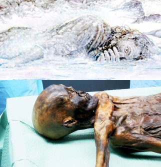 Ötzi the Ice Man, death and corpse